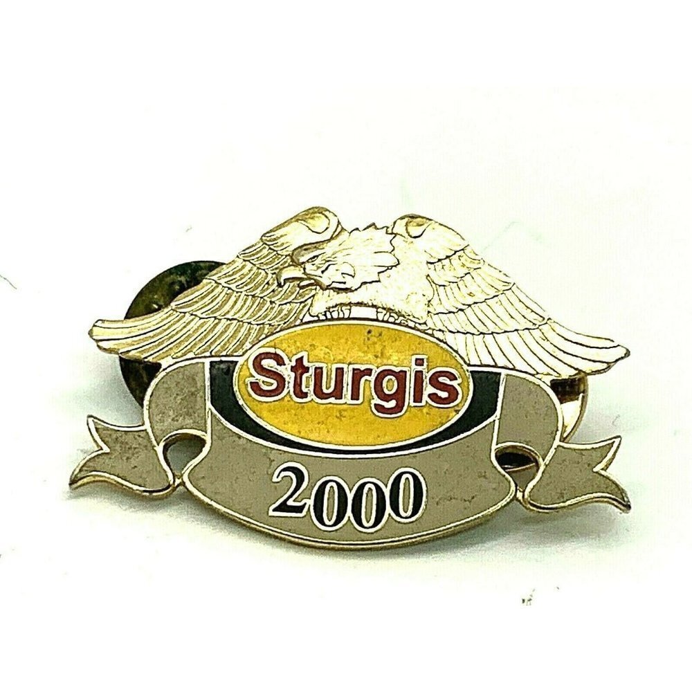 Sturgis 2000 Motorcycle Rally Event Vintage Pin